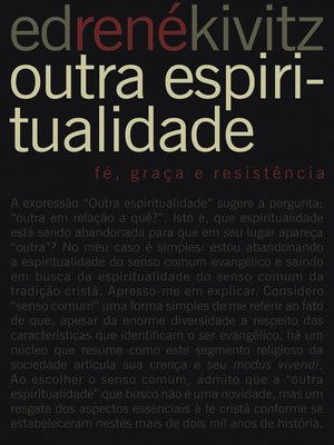 cover image of Outra espiritualidade